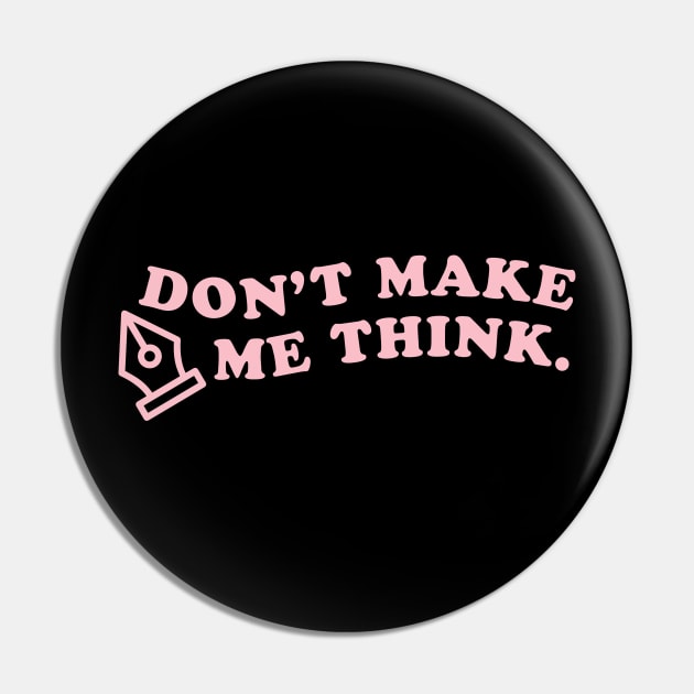 Don't make me think ux designer Pin by annacush