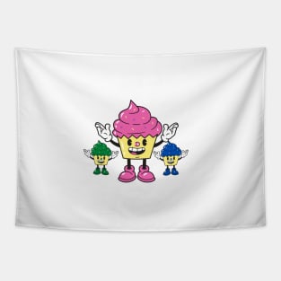 Kids cartoon design Tapestry