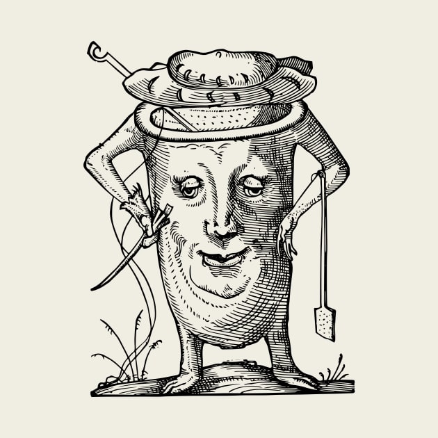 Grotesque #22 The Drolatic Dreams of Pantagruel (1565) by n23tees