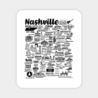 Nashville Tennessee Magnet