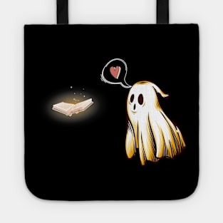 Read more books Cute horror Ghosts Read more boooooks Halloween Tote