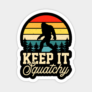 Bigfoot, Keep it squatchy Magnet