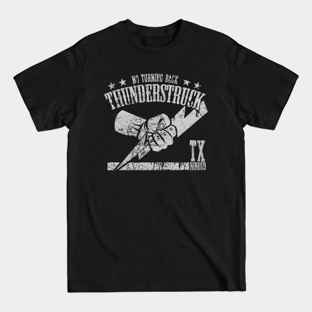 Disover Thunderstruck - Rock Bands - T-Shirt