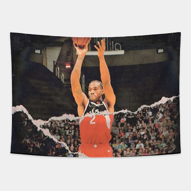 Kawhi Leonard Tapestry by sabargeh