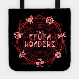 The Seven Wonders - devil red Tote