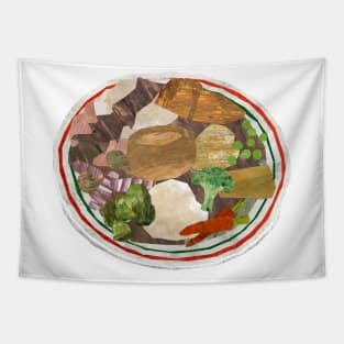 Christmas dinner Tapestry