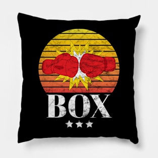 Retro Fist Bump boxing Gloves Pillow