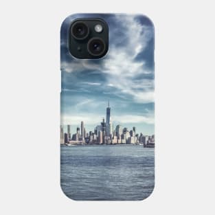 Manhattan Skyscrapers Skyline New York City Phone Case