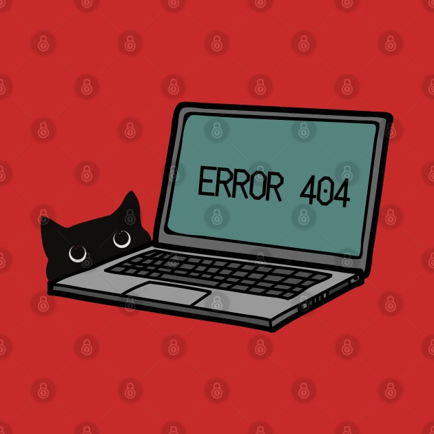 Cat Error 404 by Frhnasyikin