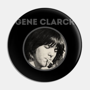 gene clark ll grey light Pin