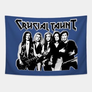 Crucial Taunt Wayne's World Parody Band Cassandra Tapestry