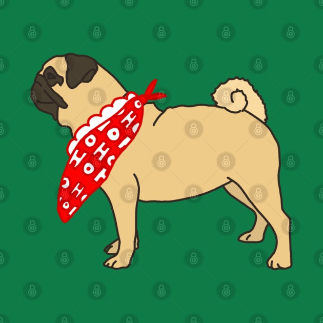 Pug Life for the Holidays by Art by Lex