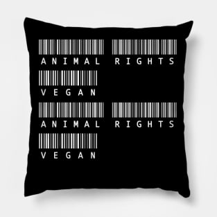 Animal Rights..Vegan Pillow