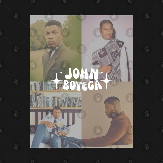 groovy aesthetic john boyega by shopanniekat