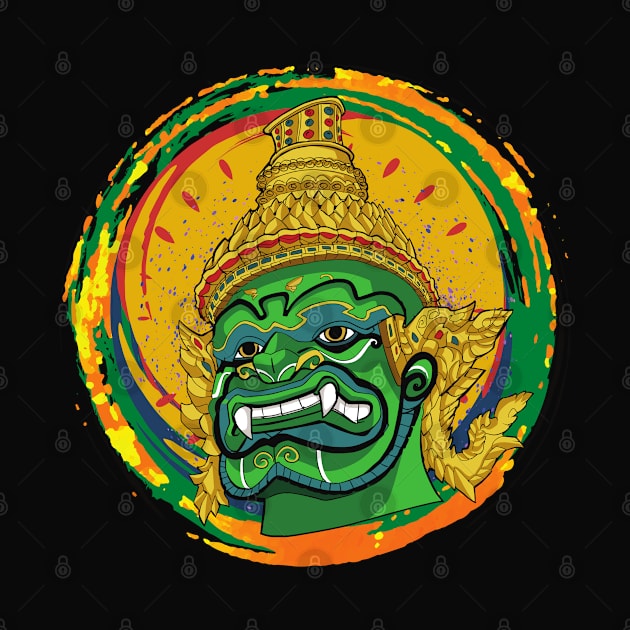 Green Giant of Thailand Yaksha by 4AprilShop