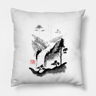 fall and trees Pillow