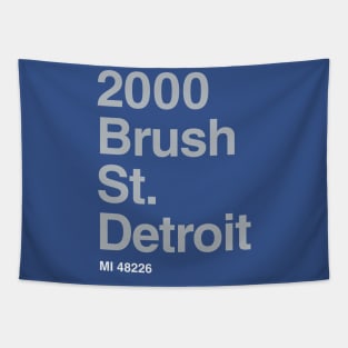 Detroit Lions Football Stadium Tapestry