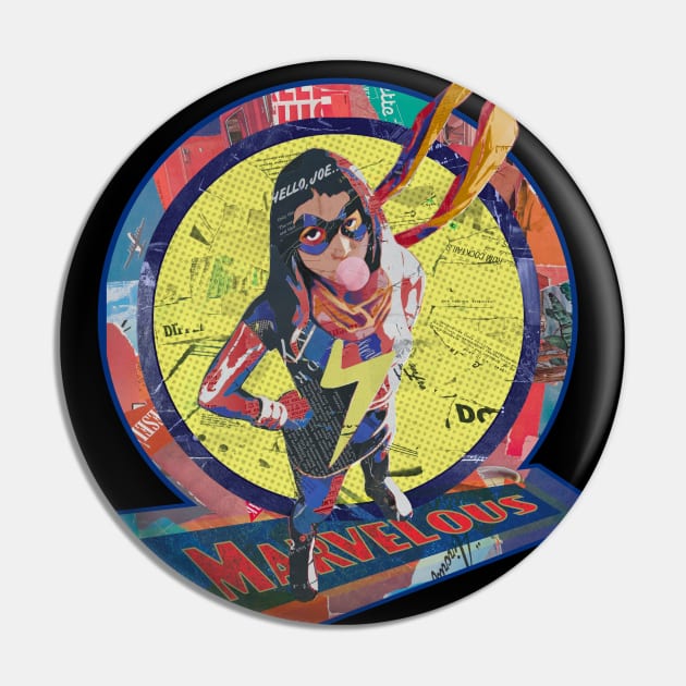 Ms Marvelous Pin by GeekDen