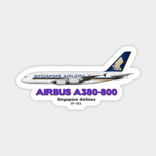 Airbus A380-800 - Singapore Airlines Magnet