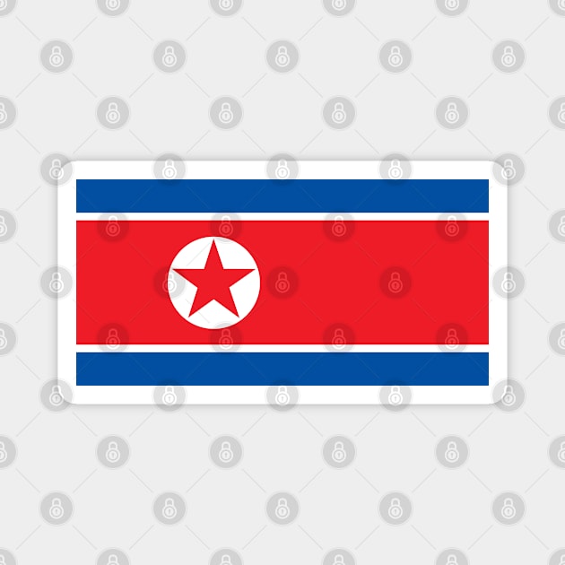 North Korea Magnet by Historia