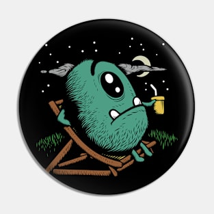 chill out monster doodle Pin