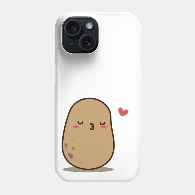 Kissing Potato Phone Case by clgtart