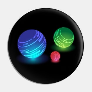 Glowing balls Pin