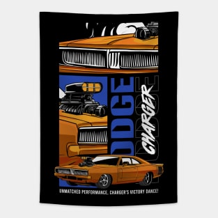 Charger SRT Classic Car Tapestry