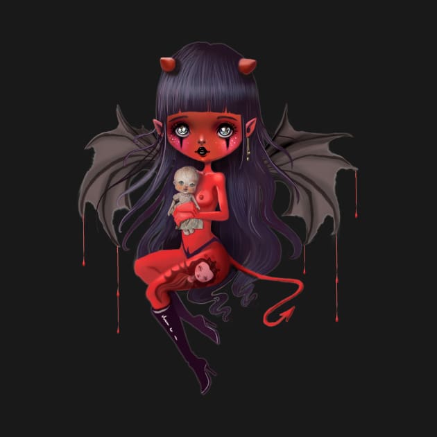 Little cute Devil by mapetitepoupee