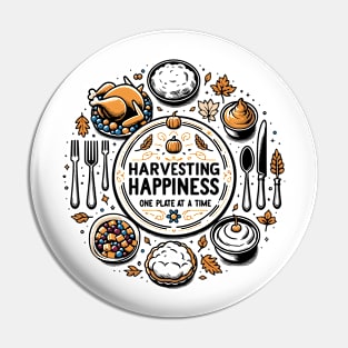 Harvesting Happiness One Plate at a Time Pin