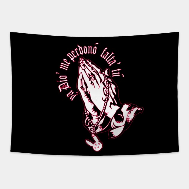 ya Dios me perdono Tapestry by Errore