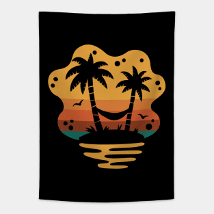 Summer retro Vintage Art Tapestry