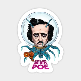 Edgar Alien Poe Magnet