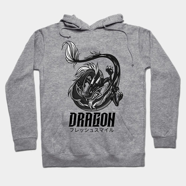 white dragon hoodie