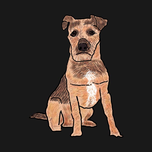 Patterdale Terrier by Mark Ewbie