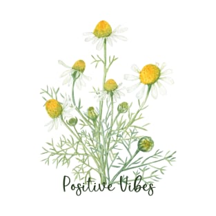 Positive vibes daisies T-Shirt