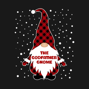 The Godfather Gnome Matching Family Christmas Pajama T-Shirt