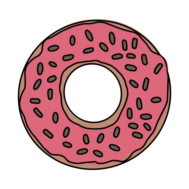 Donut Drawing by Slletterings