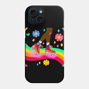 Rainbow Rollerskating Phone Case