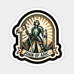 Joan of Arc: Stand with the Warrior Saint Magnet