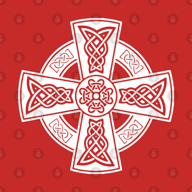 Celtic High Cross Decorative Knotwork 14 by taiche