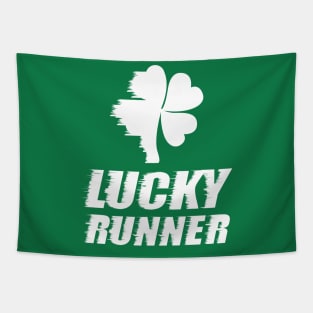 Lucky Runner St. Patrick's Day Funny Tapestry