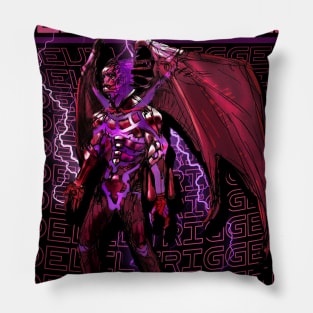 Alastor Devil trigger brutalism Pillow