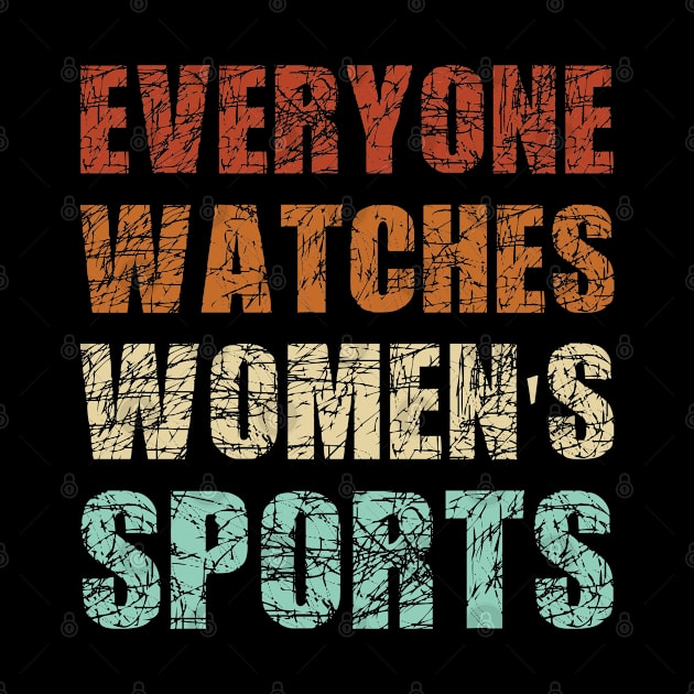 Funny Women's Sports Vintage by TeeTypo