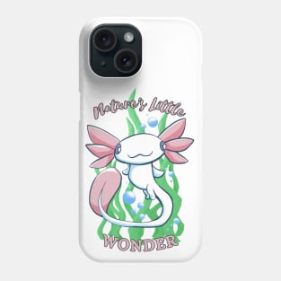 Nature's Little Wonder- Cute Axolotl Design Phone Case