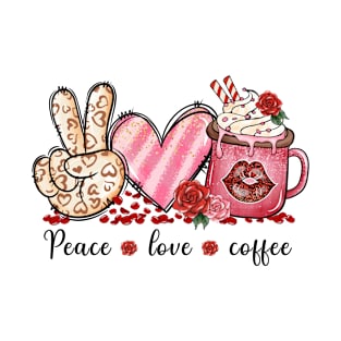 Peace Love Coffee T-Shirt