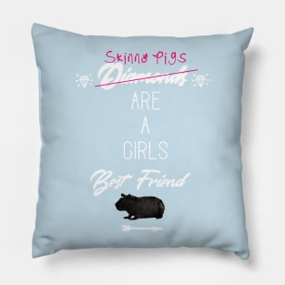 Skinny Pigs Pillow