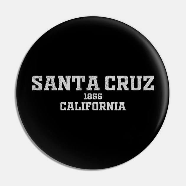 Santa Cruz California Pin by RAADesigns