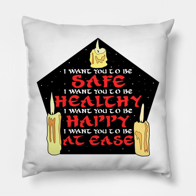 Loving Kindness Pillow by Nerdpins