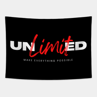 UNLIMITED - MAKE EVERYTHING POSSIBLE Tapestry